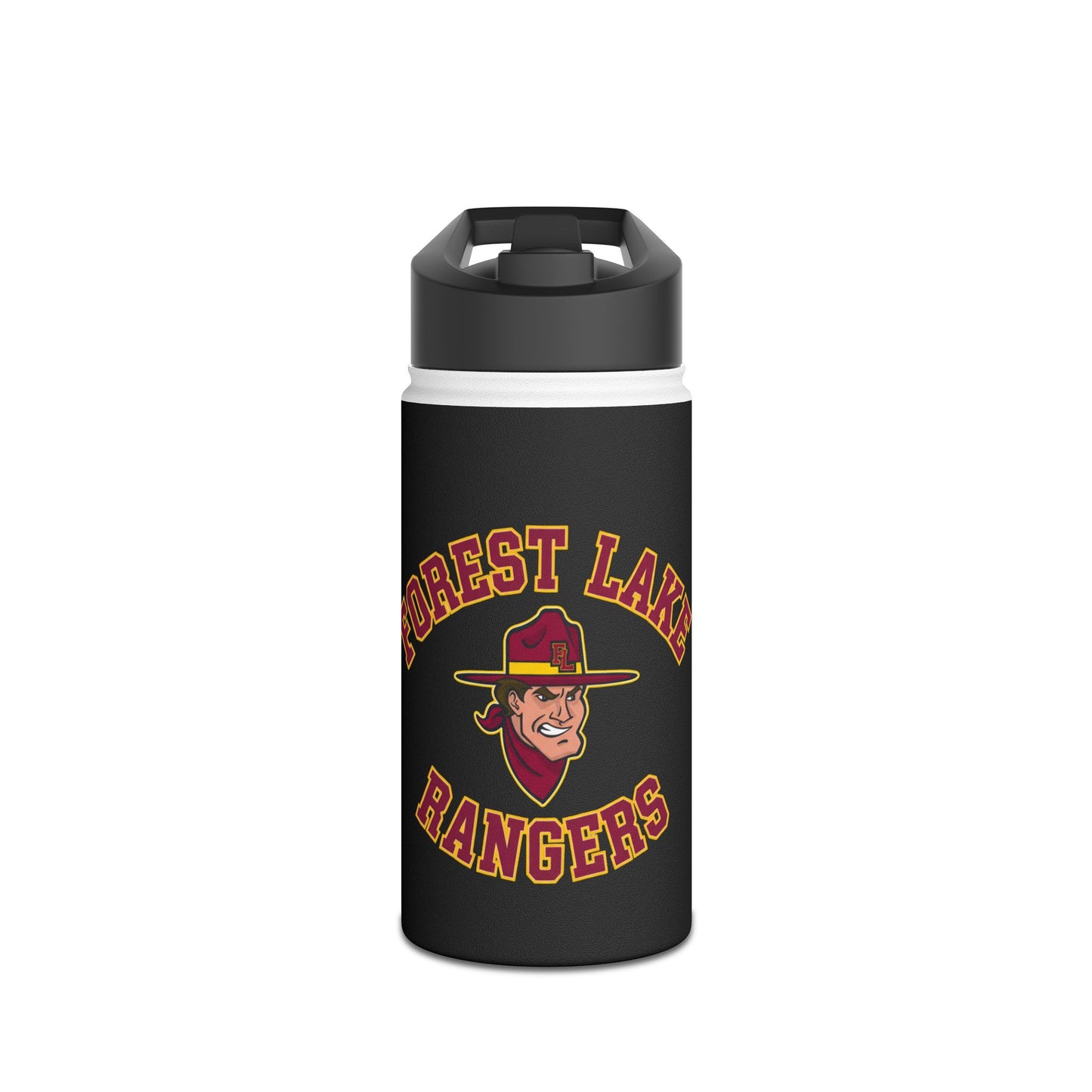 Forest Lake Rangers Stainless Steel Water Bottle, Motivational Hydration Bottle, Sports Water Bottle, Eco-Friendly Gift, Personalized Travel Mug