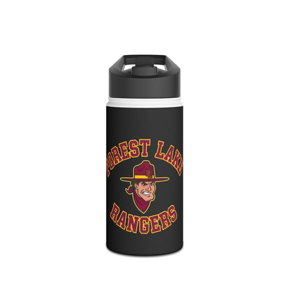 Forest Lake Rangers Stainless Steel Water Bottle, Motivational Hydration Bottle, Sports Water Bottle, Eco-Friendly Gift, Personalized Travel Mug