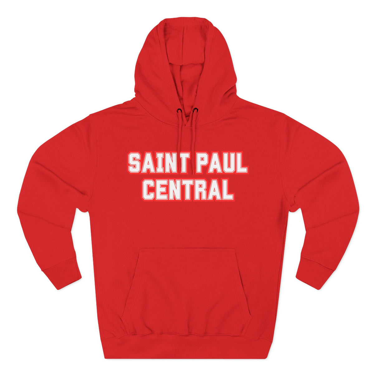 Saint Paul Central Hoodie - Classic School Fleece Pullover