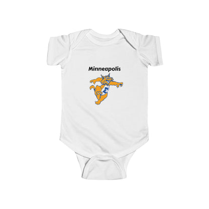 Minneapolis Edison Tommies  Baby Bodysuit - Cute Infant Jersey Outfit