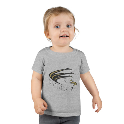 Toddler East Ridge Raptors T-Shirt - Cute Grey Tee for Young Fans