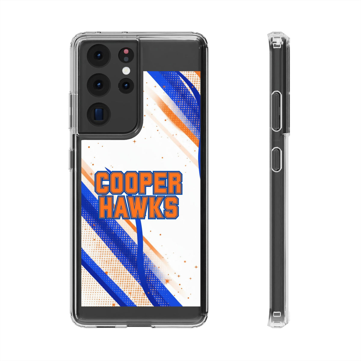 Robbinsdale Cooper Hawks Clear Phone Case - Stylish & Durable Protection