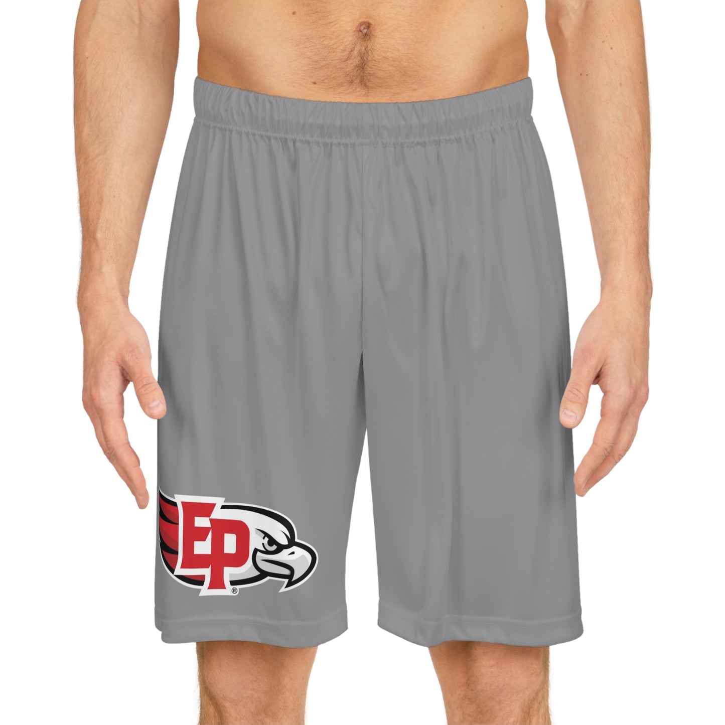 Eden Prairie Eagles Comfortable Grey Basketball Shorts