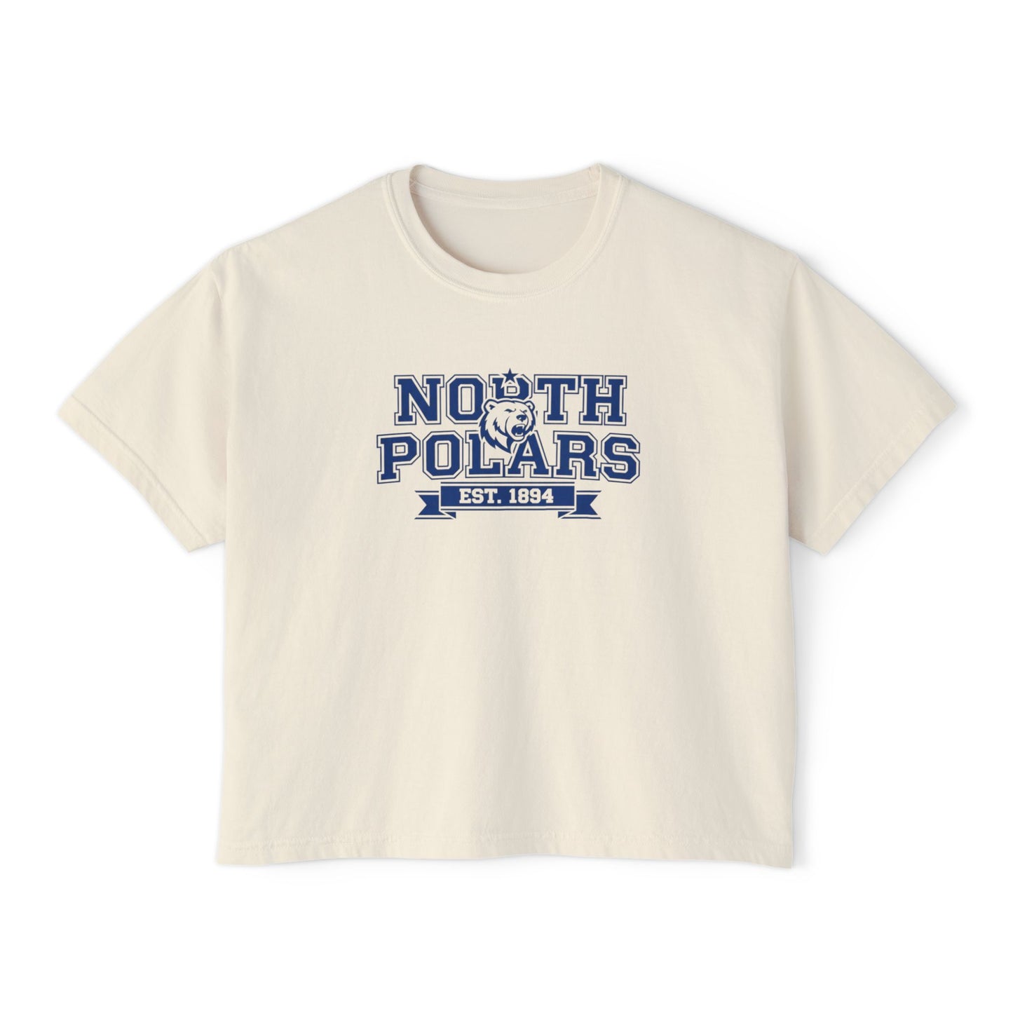 Minneapolis North Polars Women's Boxy Tee - Casual & Comfortable Style