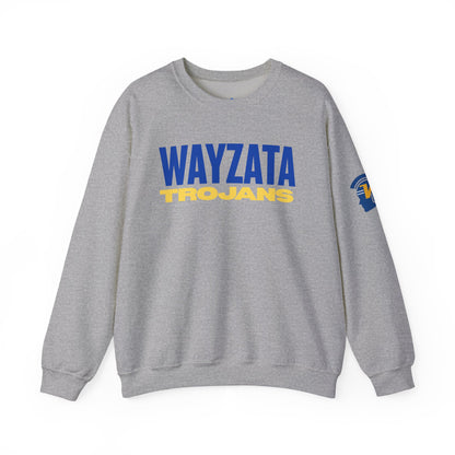 Wayzata Trojans Sweatshirt – Crewneck School Spirit Pullover