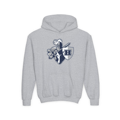 Hudson Raiders Youth Hooded Sweatshirt - Raider Logo