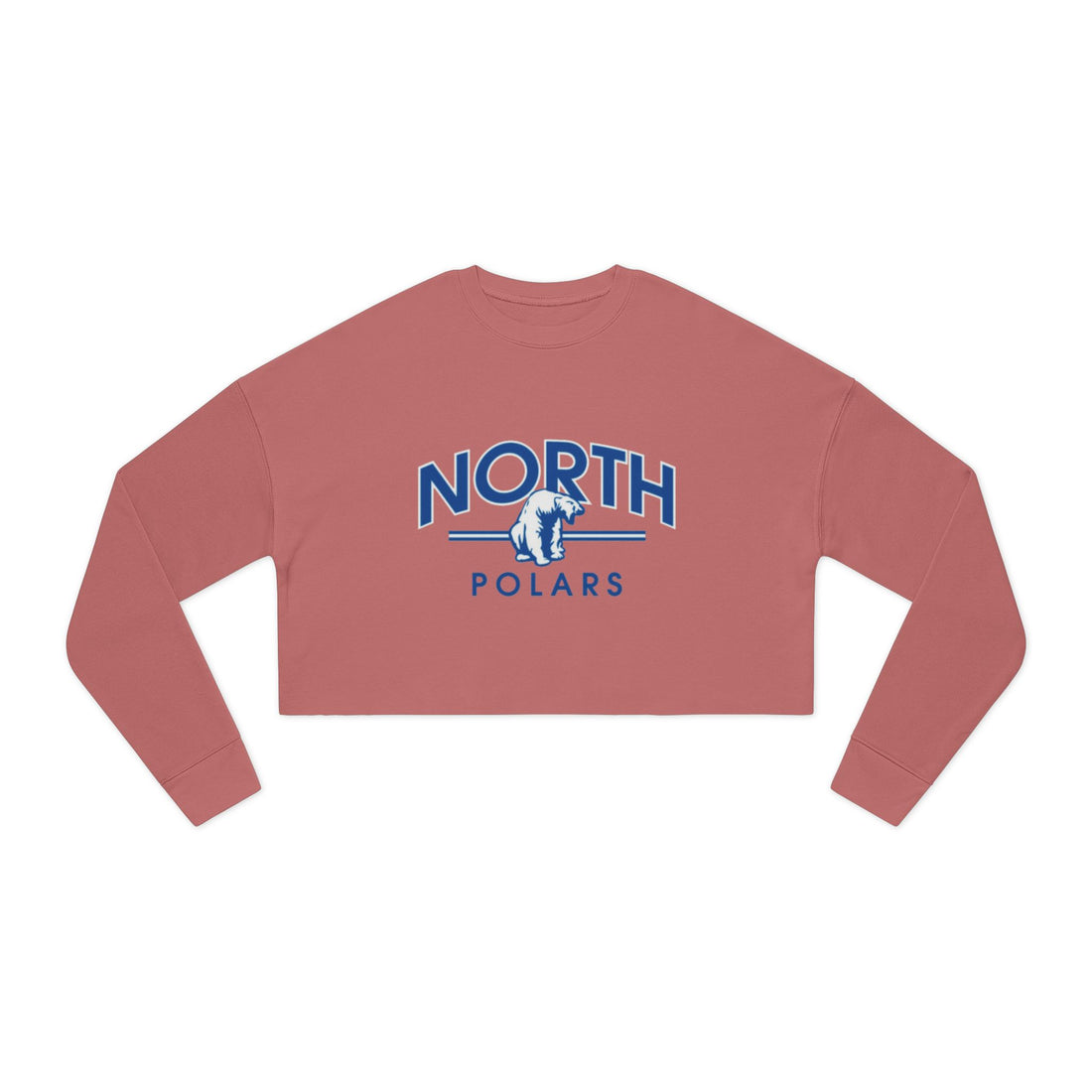 Minneapolis North Polars Women's Cropped Sweatshirt - Trendy & Stylish