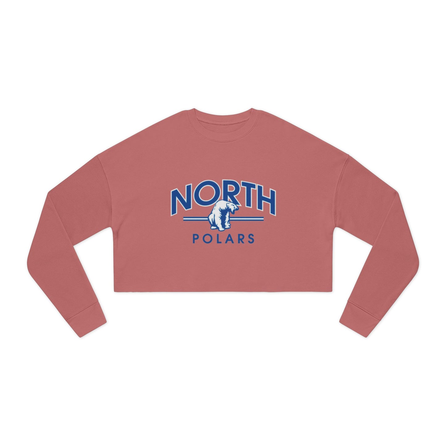 Minneapolis North Polars Women's Cropped Sweatshirt - Trendy & Stylish