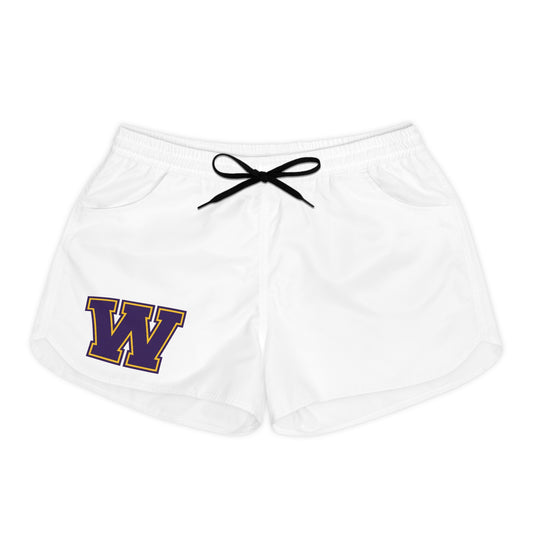 Saint Paul Washington Eagles Women's White Casual Shorts