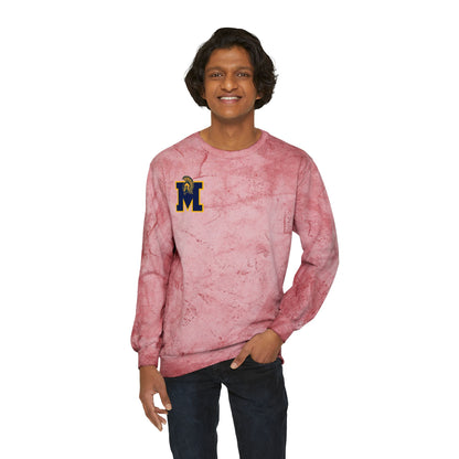 Mahtomedi Zephyrs Vibrant Unisex Color Blast Crewneck Sweatshirt - Perfect for Casual Outings & Celebrations