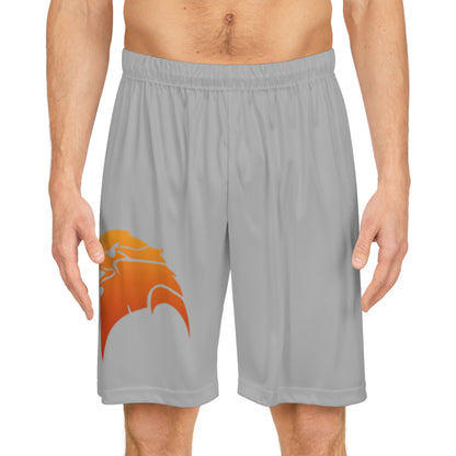 Saint Paul Humboldt Hawks Grey Men's Basketball Shorts