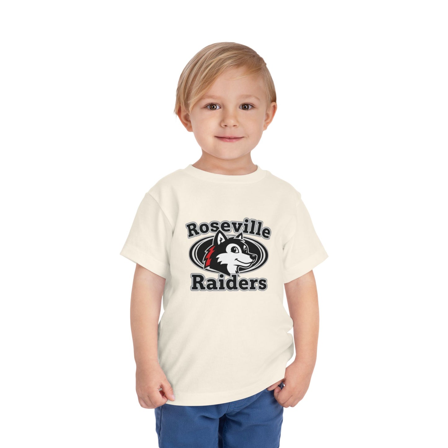 Roseville Raiders Toddler Short Sleeve Tee - Fun & Sporty Kids Shirt