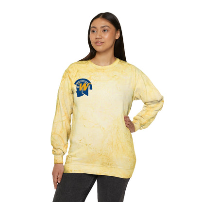 Wayzata Trojans Unisex Color Blast Sweatshirt - Vibrant Casual Wear for Everyday Comfort