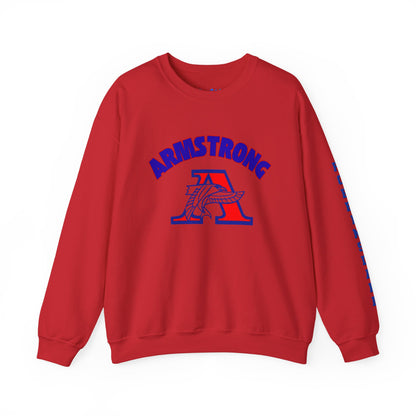 Robbinsdale Armstrong Crewneck Sweatshirt — School Logo Pullover
