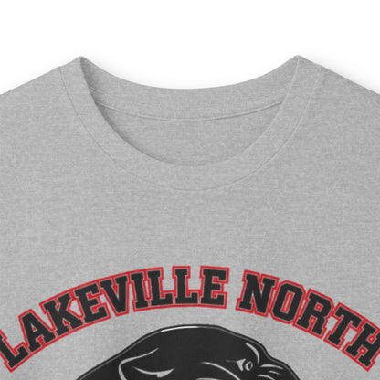 Lakeville North Panthers Long Sleeve Tee — School Mascot Panther Graphic