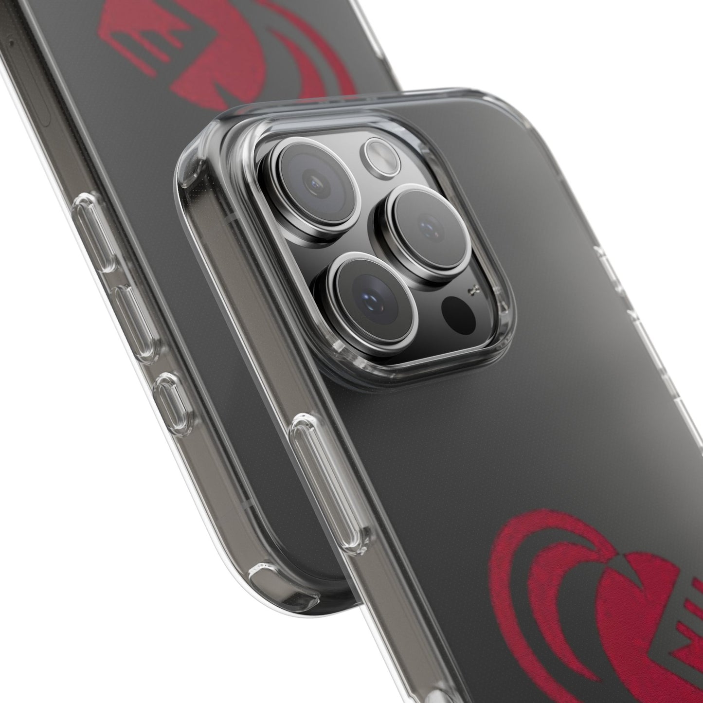 Irondale Knights Shield Clear Phone Case - Durable Protection with Bold Design