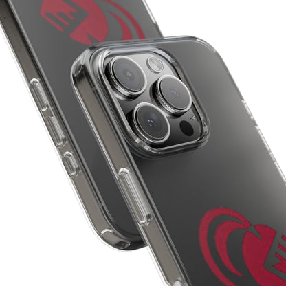 Irondale Knights Shield Clear Phone Case - Durable Protection with Bold Design