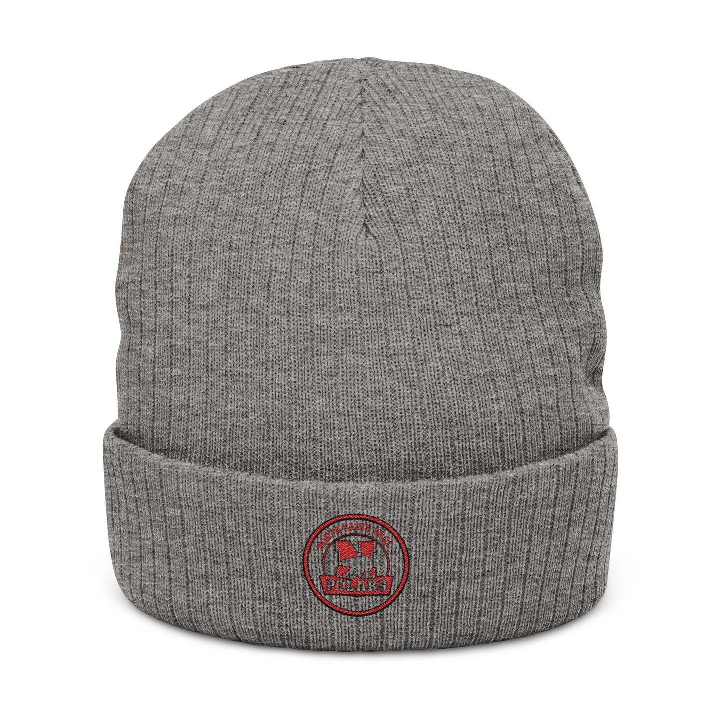 North Saint Paul Polars Embroidered Ribbed Knit Beanie
