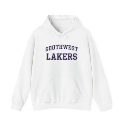 Minneapolis Southwest Lakers Block Hoodie