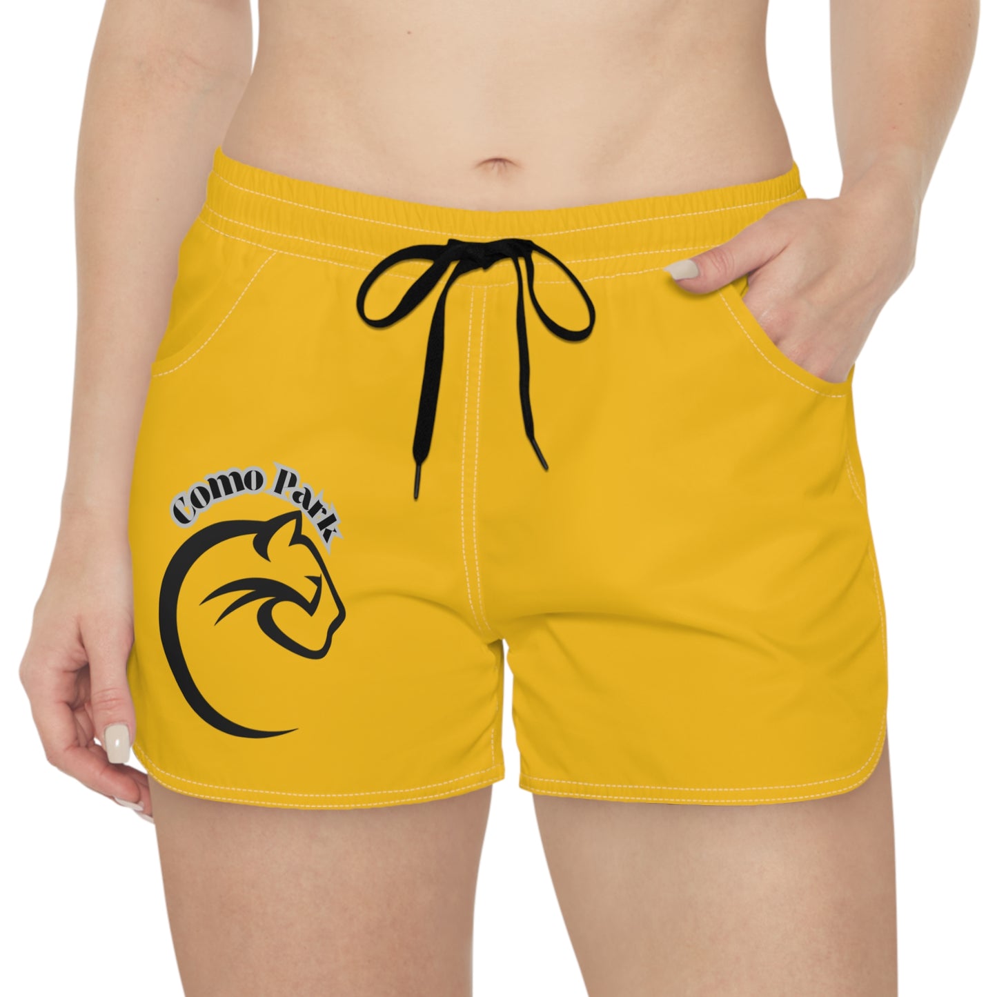 Saint Paul Como Park Women's Casual Yellow Shorts
