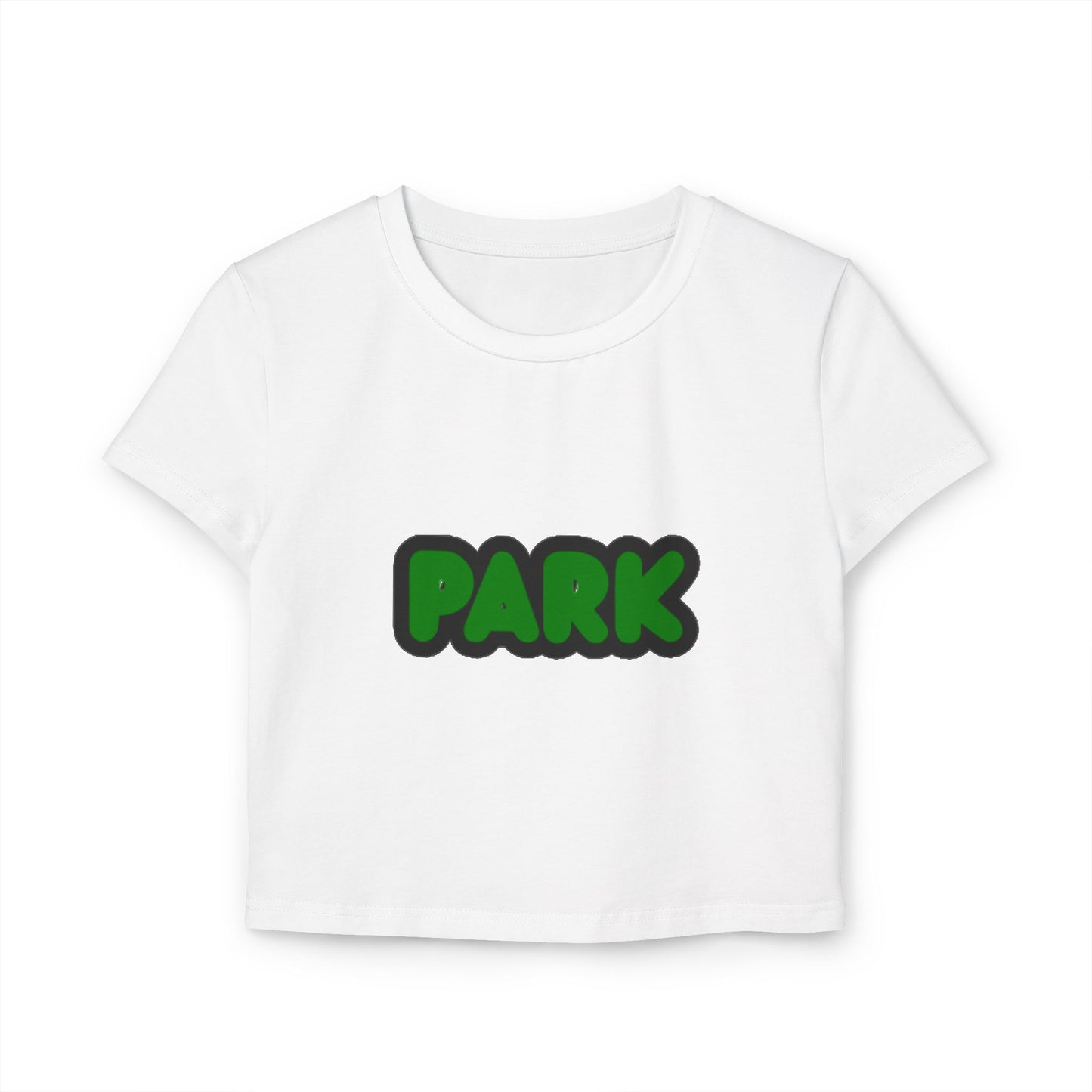 Park Cottage Grove Wolfpack Women’s Baby Tee - Retro Graphic Top for Casual Vibes