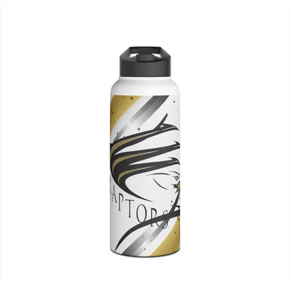 East Ridge Raptors Gold Swirl Stainless Steel Water Bottle — Insulated Sports Bottle