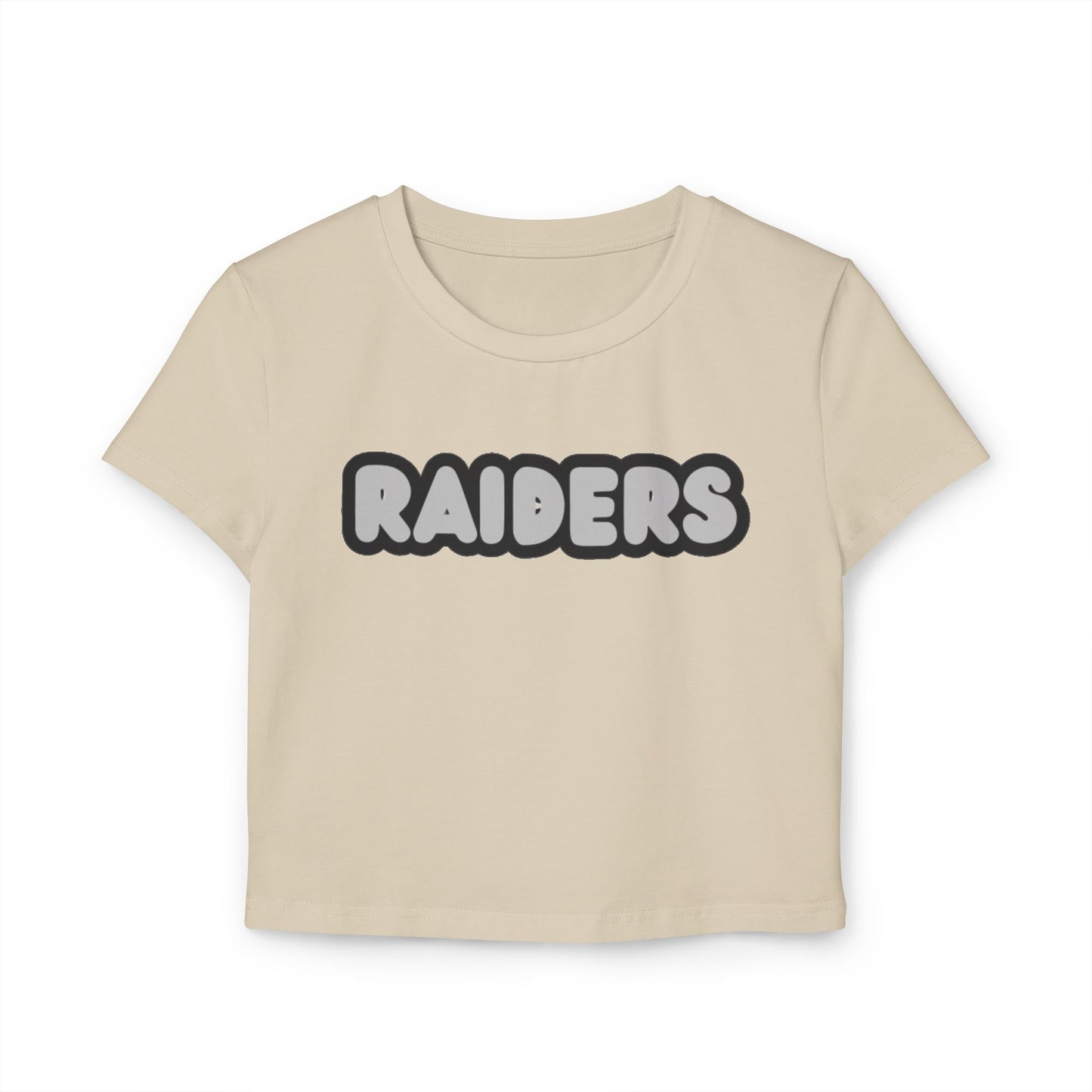 Roseville Raiders Women’s Baby Tee - Retro Graphic Top for Casual Vibes