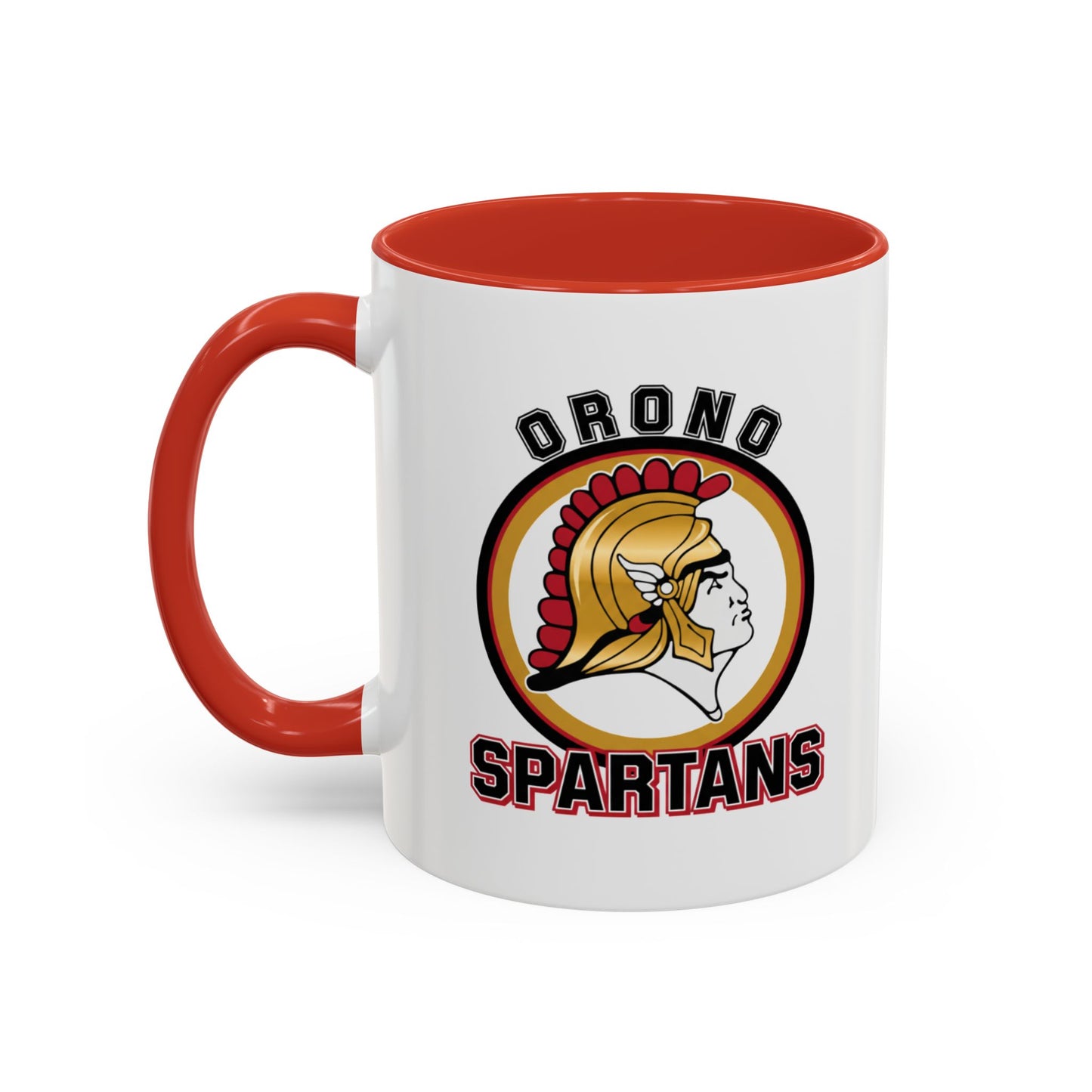 Orono Spartans Accent Coffee Mug - Stylish 15 oz or 11 oz