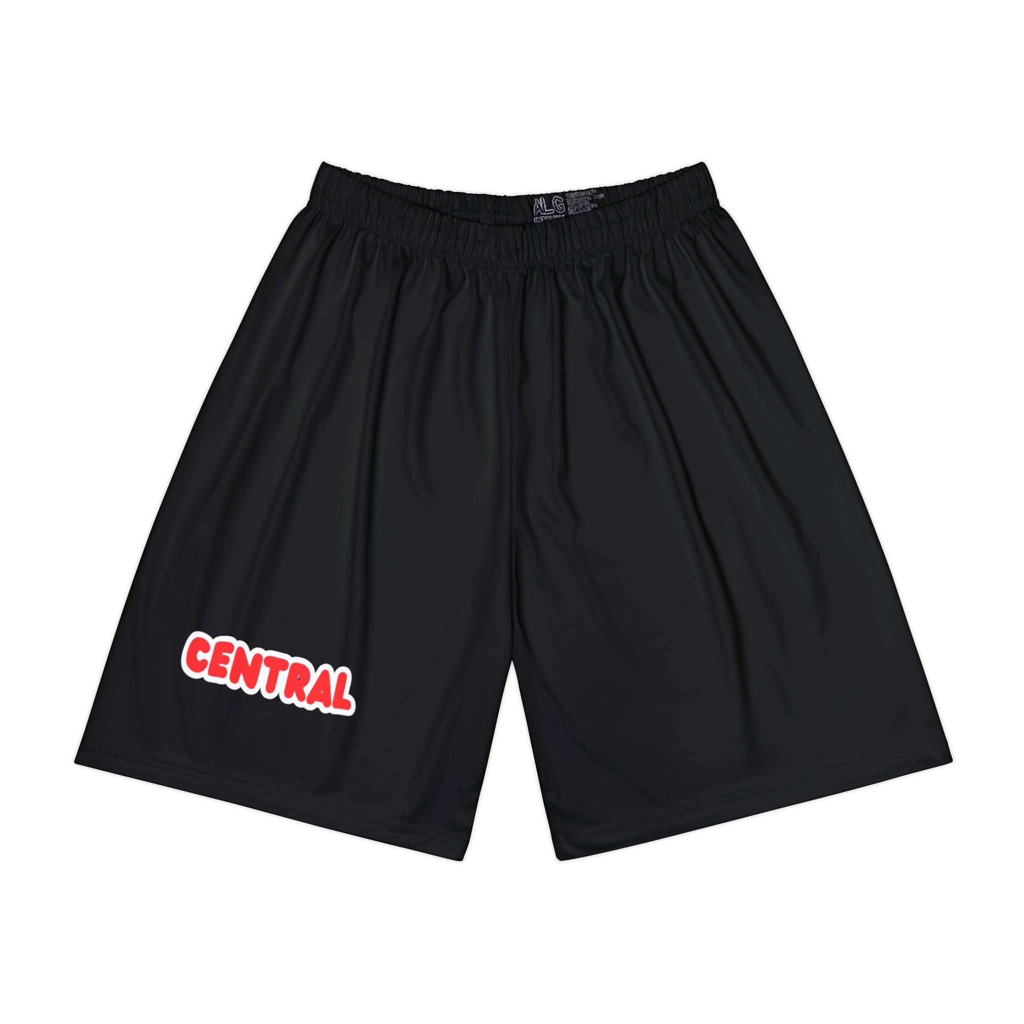 Saint Paul Central Minutemen Men's Black Sports Shorts with Bold Design, Athletic Shorts for Workouts, Casual Wear