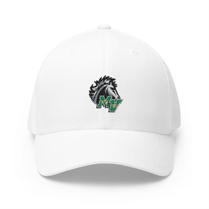 Mounds View Mustangs Embroidered Cap - Structured Adjustable Hat