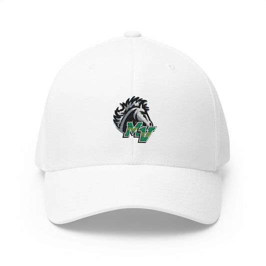 Mounds View Mustangs Embroidered Cap - Structured Adjustable Hat