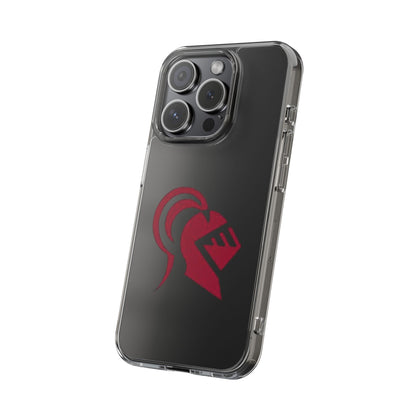 Irondale Knights Shield Clear Phone Case - Durable Protection with Bold Design