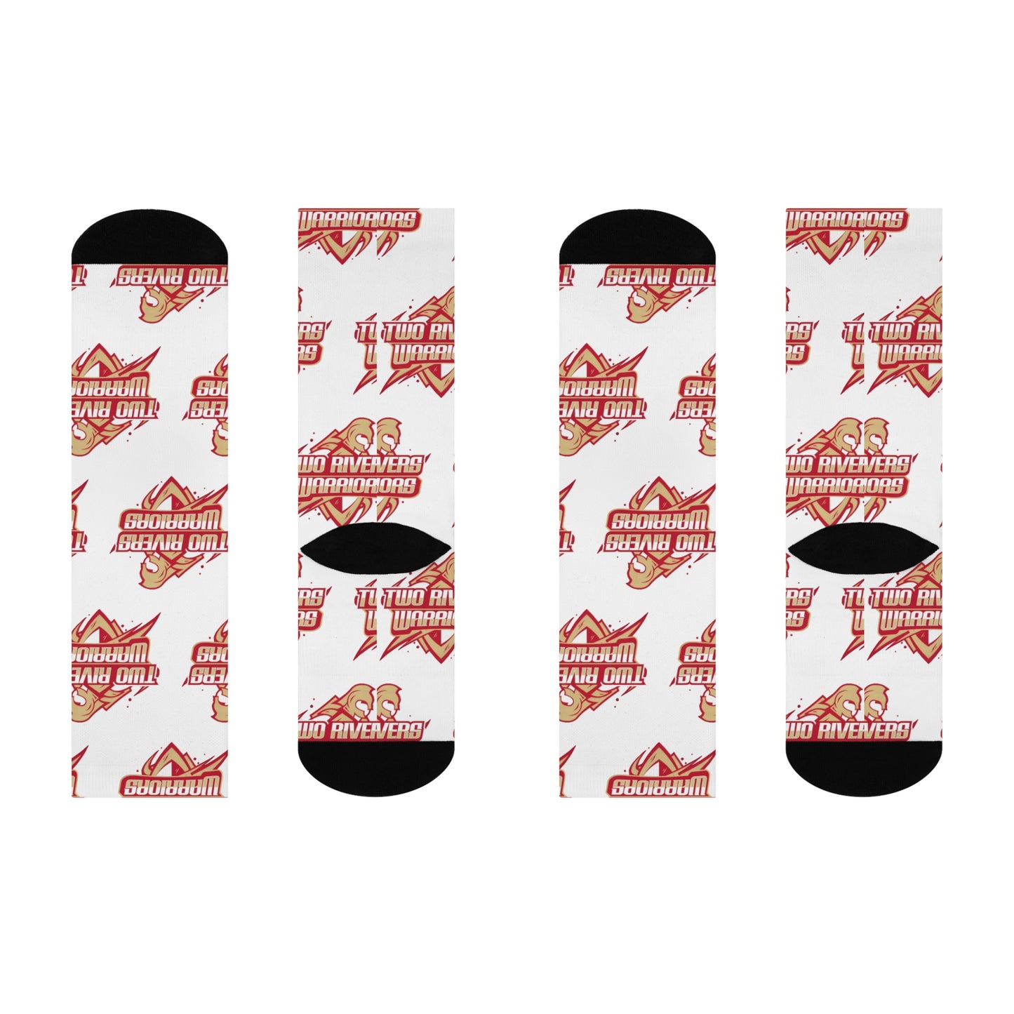 Two Rivers Warriors Cushioned Crew Socks - Team Spirit Sports Socks