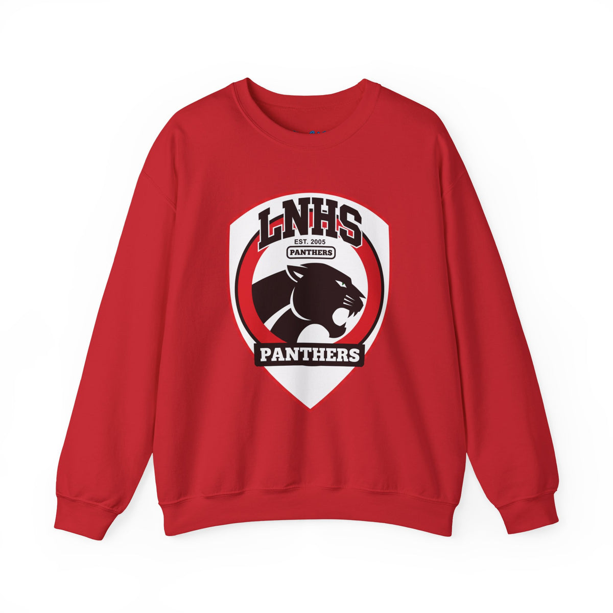 Lakeville North High School Panthers Logo Crewneck Sweatshirt