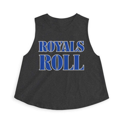 Royals Rolll Women's Crop Top — Vintage Sports Team Style