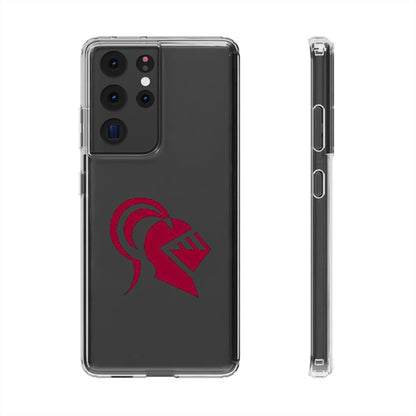 Irondale Knights Shield Clear Phone Case - Durable Protection with Bold Design