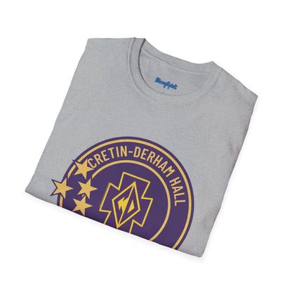 Cretin Derham-Hall Raiders Purple & Gold School Spirit T-Shirt