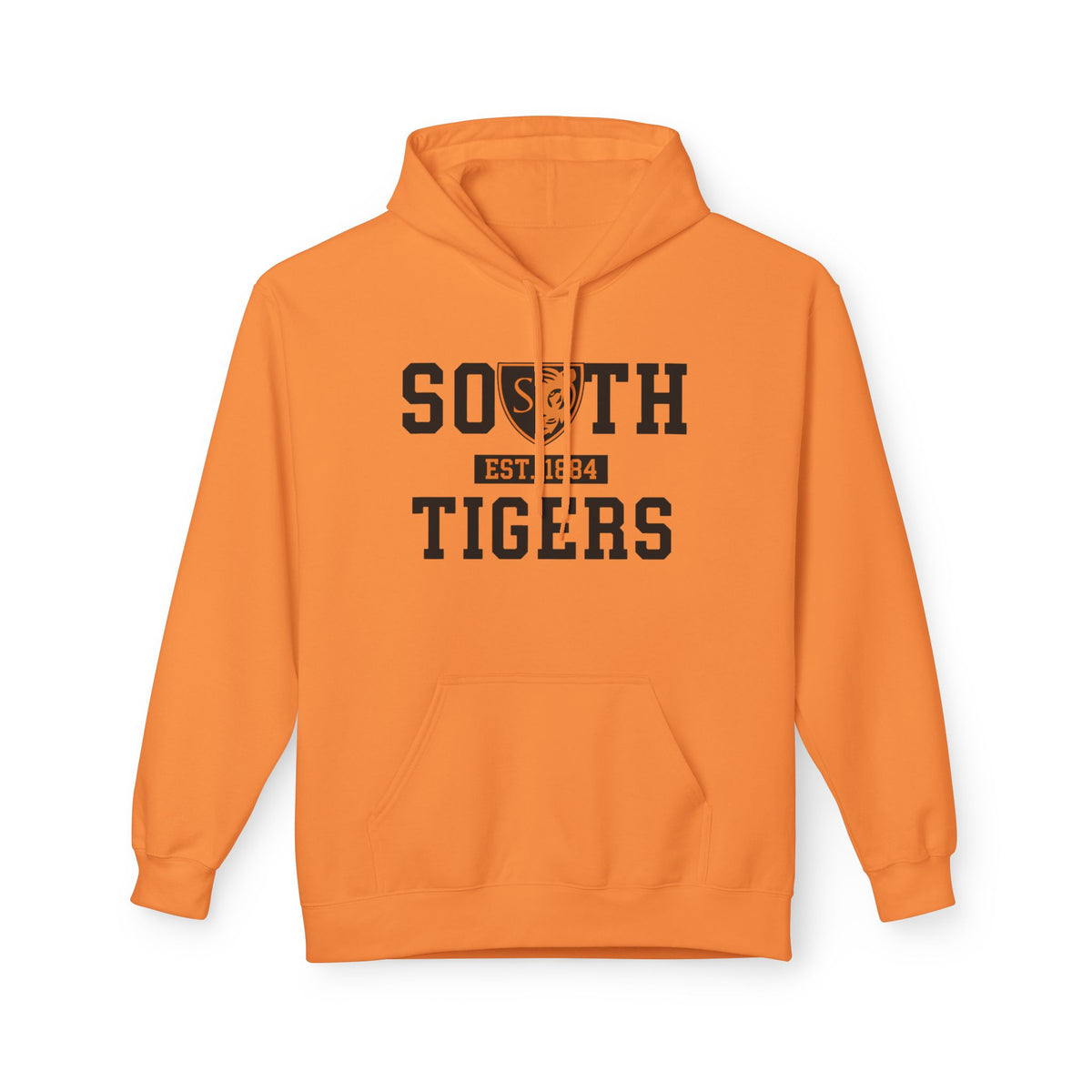 Minneapolis South Tigers Hoodie — Vintage Collegiate Tiger Logo Pullover