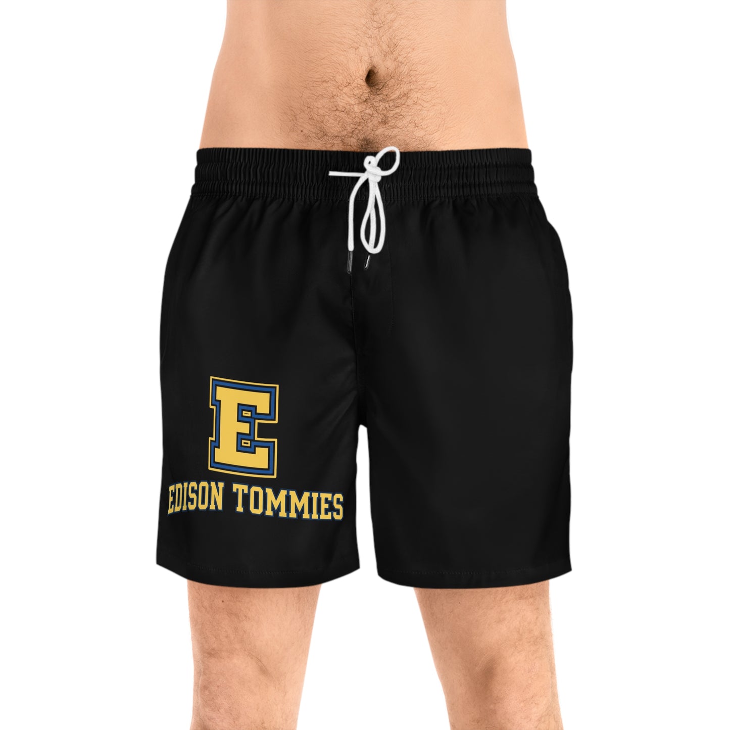 Minneapolis Edison Tommies Mid-Length Swim Shorts for Men - Perfect for Summer Fun!