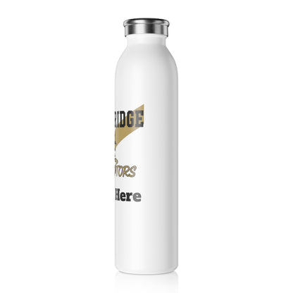 East Ridge Raptors Slim Water Bottle —  Stainless Insulated Bottle