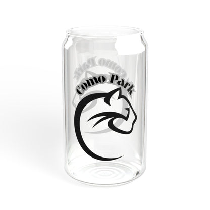 Como Park Eco-Friendly 16oz Sipper Glass with Bamboo Lid