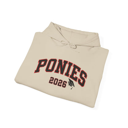 Stillwater Ponies Class of 2026 Block Hoodie