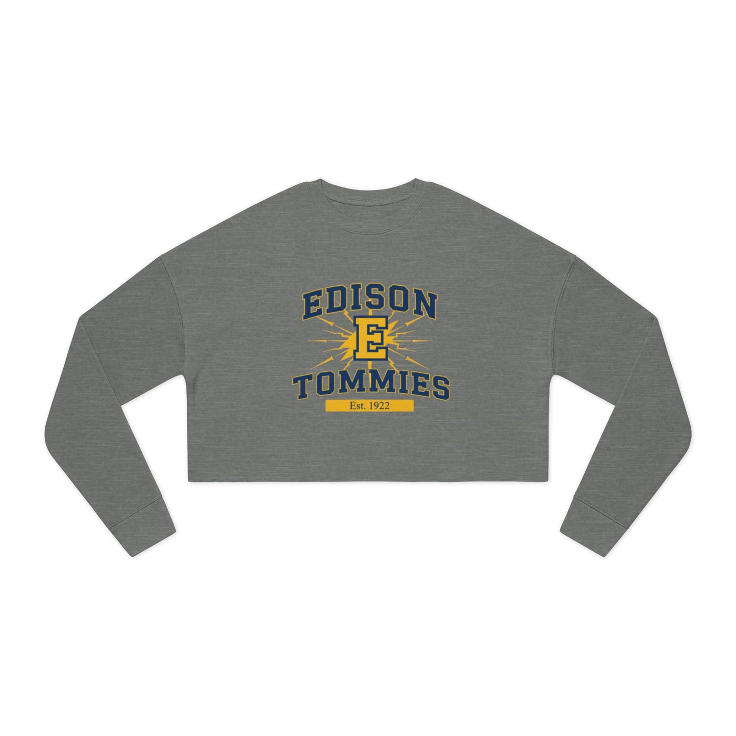 Minneapolis Edison Tommies Cropped Sweatshirt for Women - Trendy & Fun