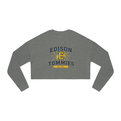 Minneapolis Edison Tommies Cropped Sweatshirt for Women - Trendy & Fun