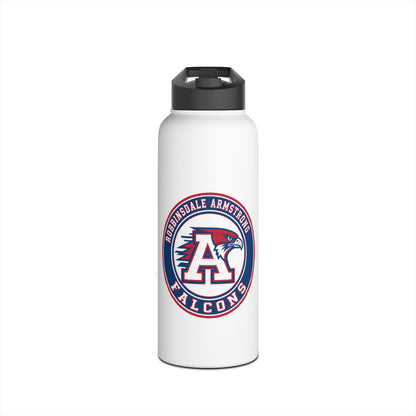 Robbinsdale Armstrong Falcons Stainless Steel Water Bottle, Motivational Hydration Bottle, Sports Water Bottle, Eco-Friendly Gift, Personalized Travel Mug