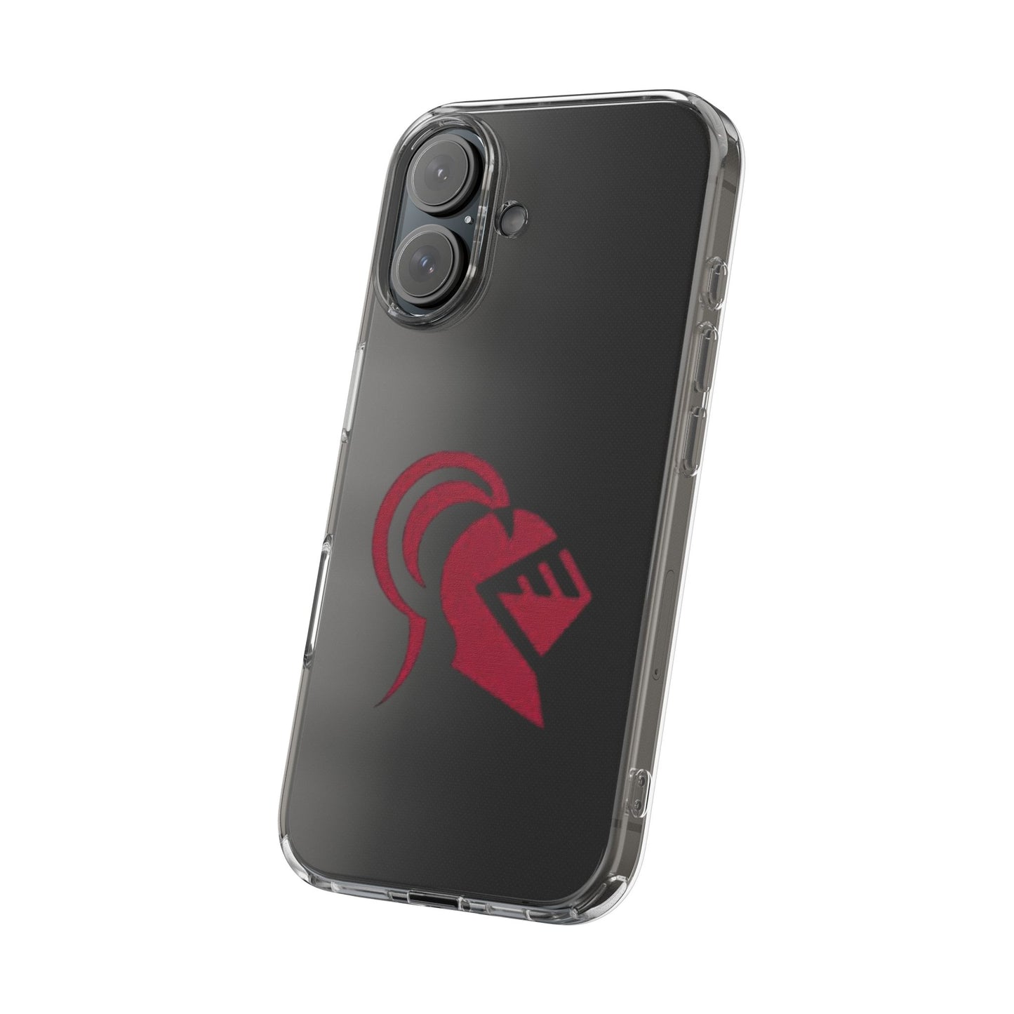 Irondale Knights Shield Clear Phone Case - Durable Protection with Bold Design