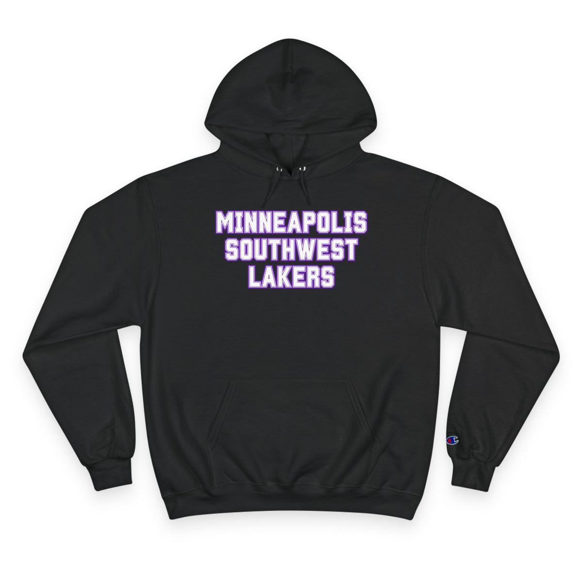 Minneapolis Southwest Lakers Champion Hoodie — Retro Collegiate Pullover
