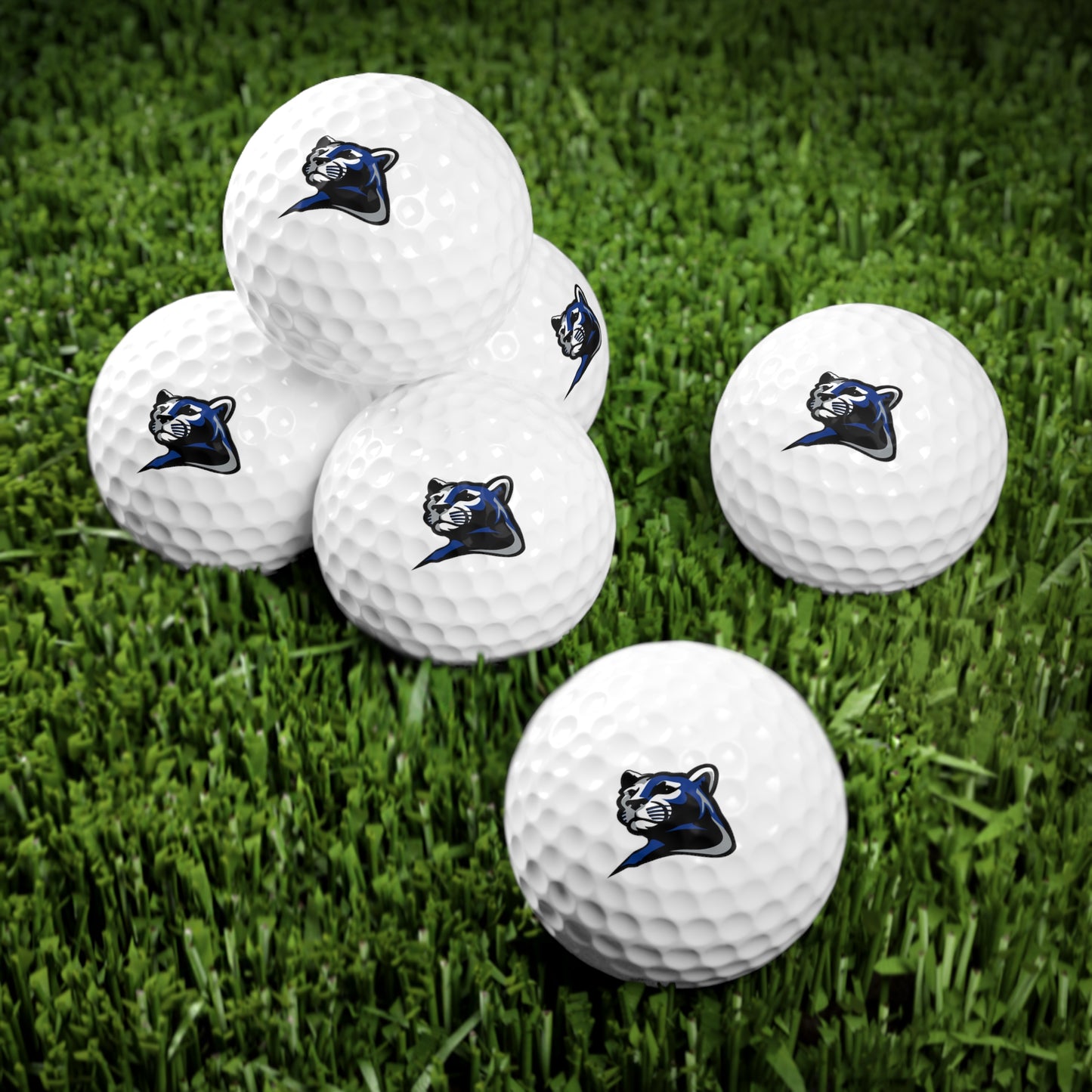 Rogers Royals Golf Balls Set - 6 Pack with Unique Design for Golf Enthusiasts