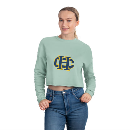 Columbia Heights Hylanders Chic Women's Cropped Sweatshirt