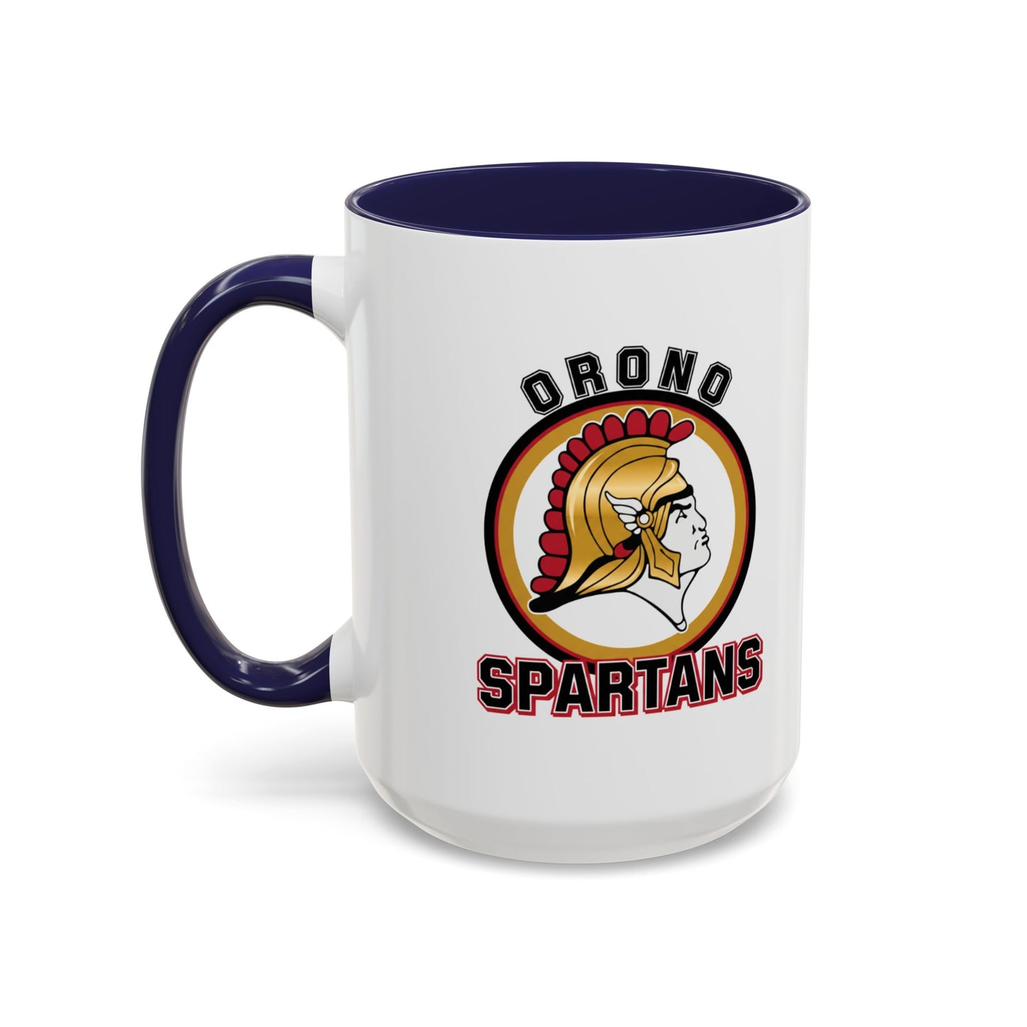 Orono Spartans Accent Coffee Mug - Stylish 15 oz or 11 oz
